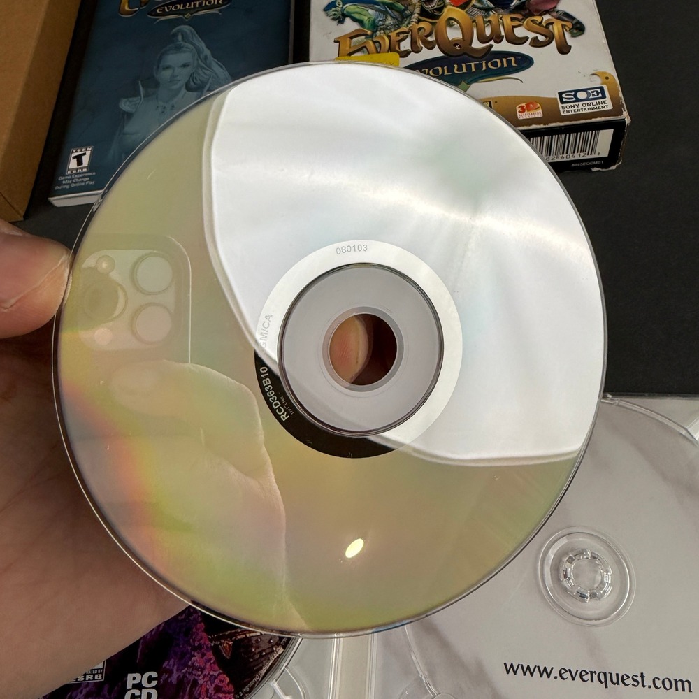 Sony EverQuest Evolution PC CD-ROM Game Toy 3-Disc Set Expansion Pack Boxed - Picture 9 of 11